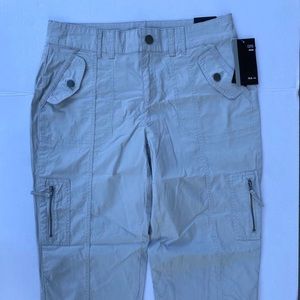 Style & Co. Women's Relaxed Fit Zipper Pocket Capri Pant